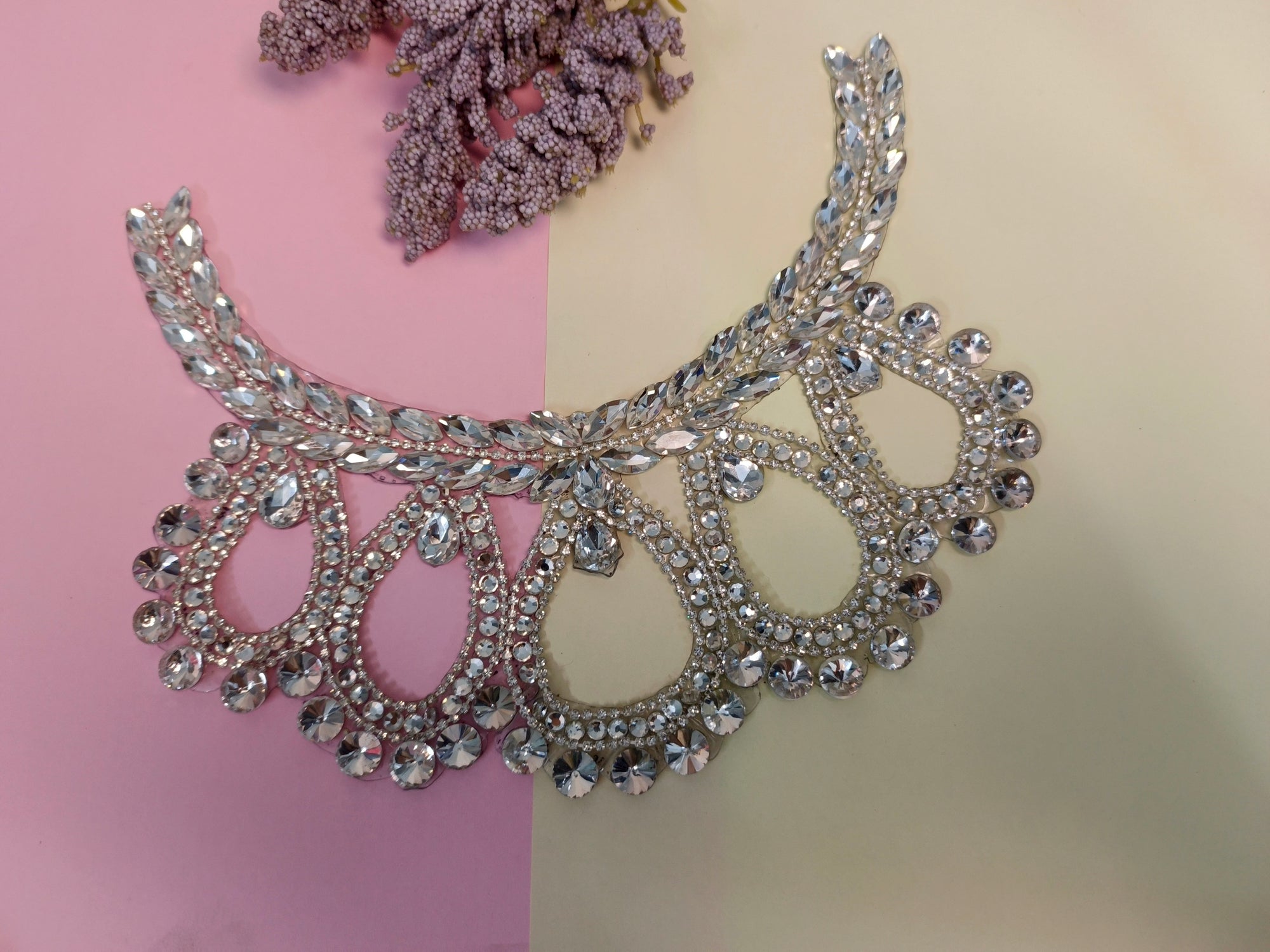 MIRROR STONE NECKLINE MN-05