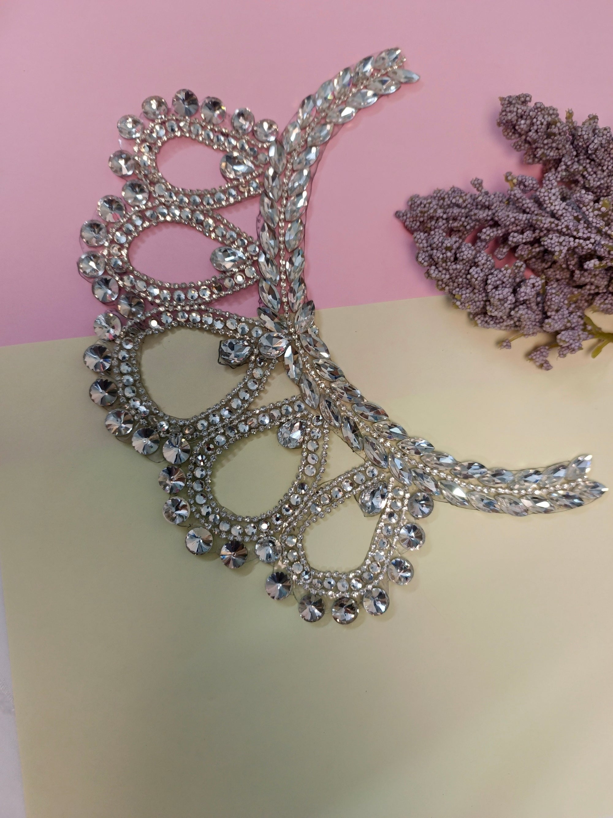 MIRROR STONE NECKLINE MN-05