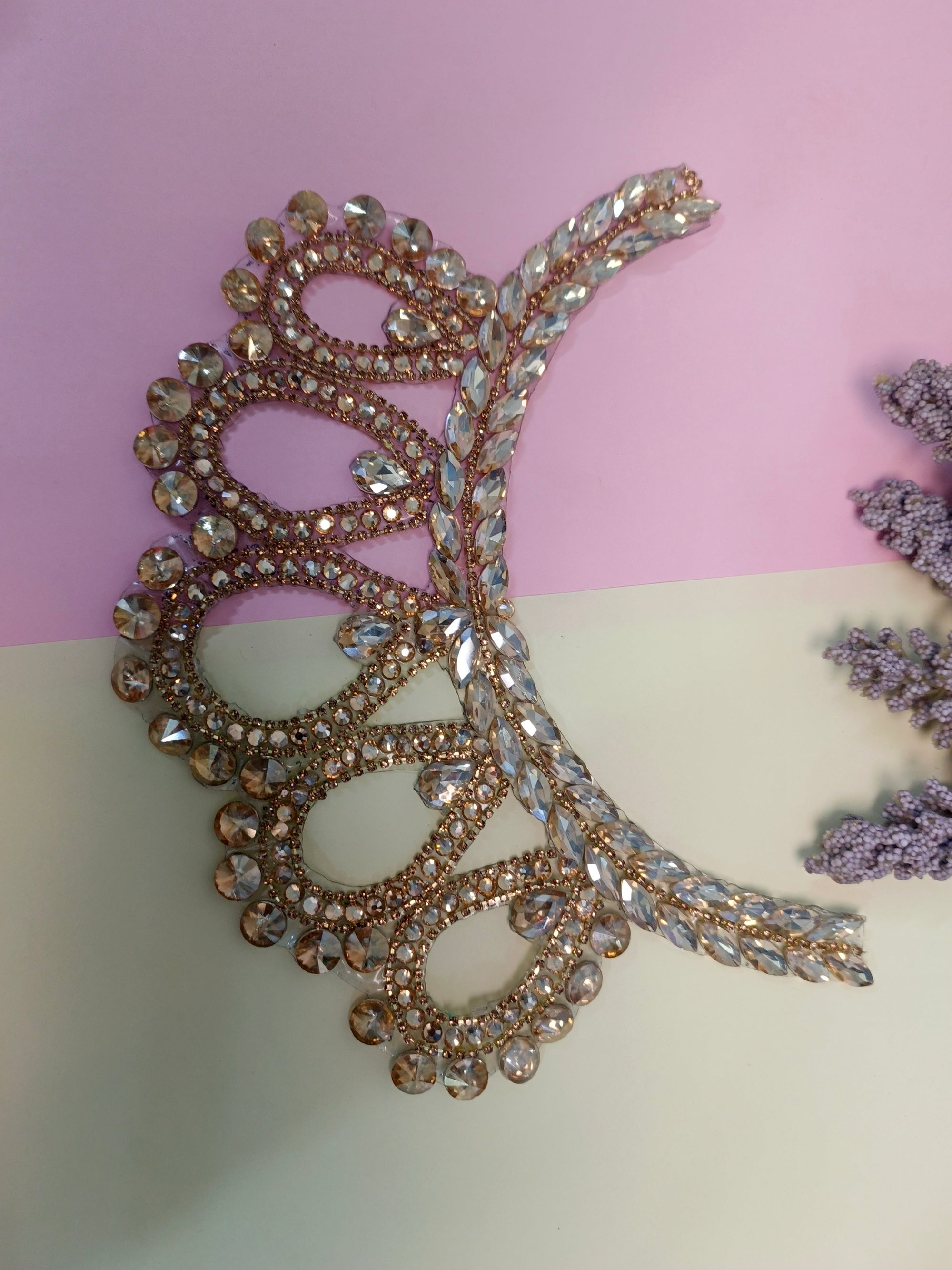 MIRROR STONE NECKLINE MN-05